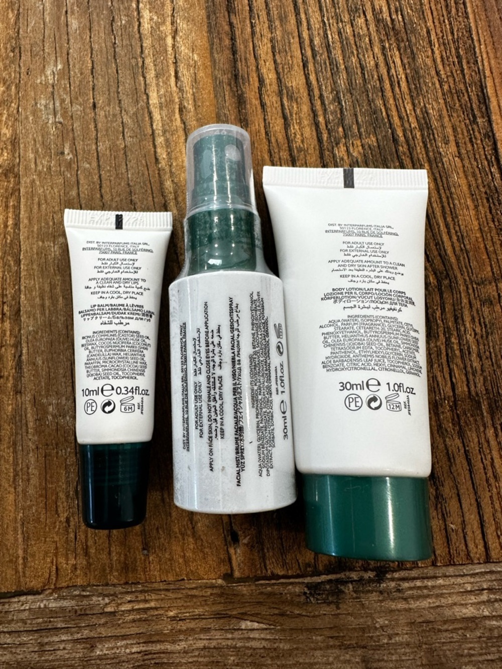 Salvatore Ferragamo Convivio Skincare Trio – White & Dark Green - Picture 6 of 6